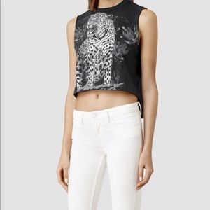 All Saints Crop Tank